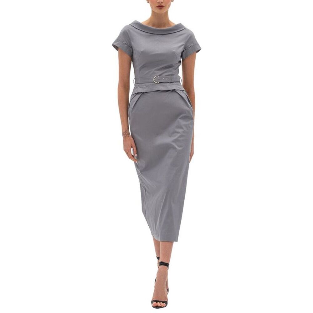 Bgl Womens  Sheath Dress, Gray
